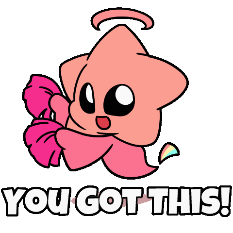 You Can Do It Sticker by Christophers Genie