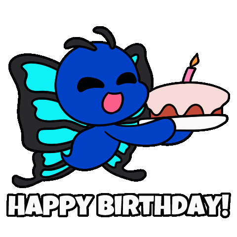 Happy Birthday Dance Sticker by Christophers Genie