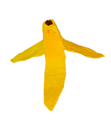 Slip Up Banana Peel Sticker by taylorleenicholson
