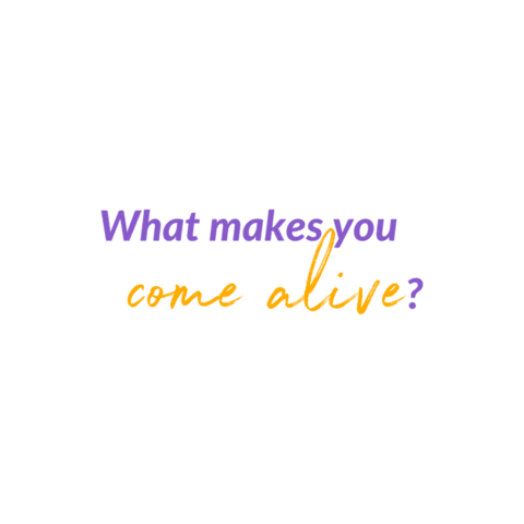 What Makes You Come Alive Sticker by janelledoes