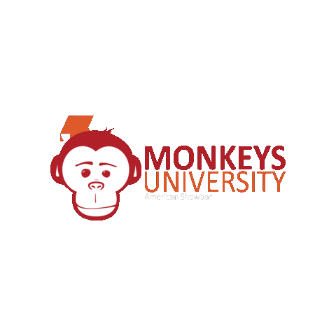Monkeys University Sticker