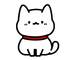 Angry White Cat Sticker by Lord Tofu Animation