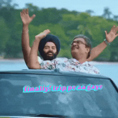 Friends Travel GIF