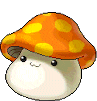 MapleStory Orange Mushroom Sticker
