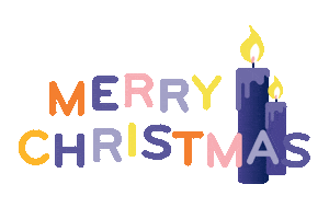 Merry Christmas Sticker by Vision Australia's Carols by Candlelight