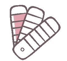 Branding Colorpalette Sticker