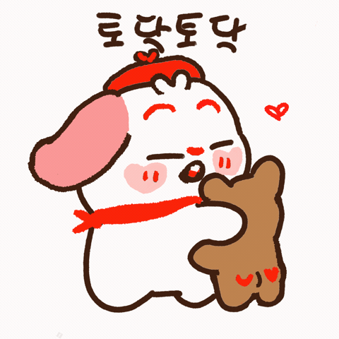 토닥토닥 GIF