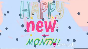 New Month Happy June GIF by Vimodji