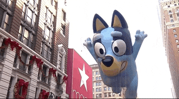 Macys Parade Bluey GIF by The 96th Macy’s Thanksgiving Day Parade
