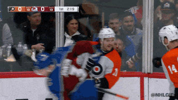 Excited Philadelphia Flyers GIF by NHL