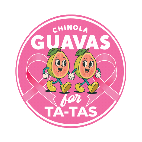 Guava Tatas Sticker by Chinola Liqueur