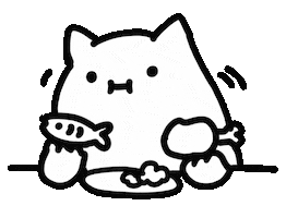 Eating Sticker