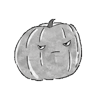 Angry Halloween Sticker