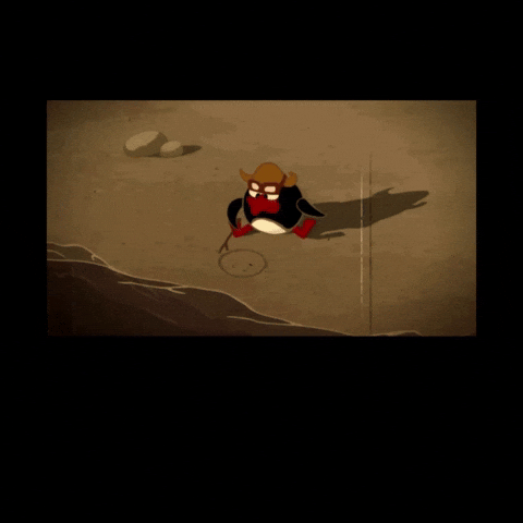 Sad Пингвин GIF