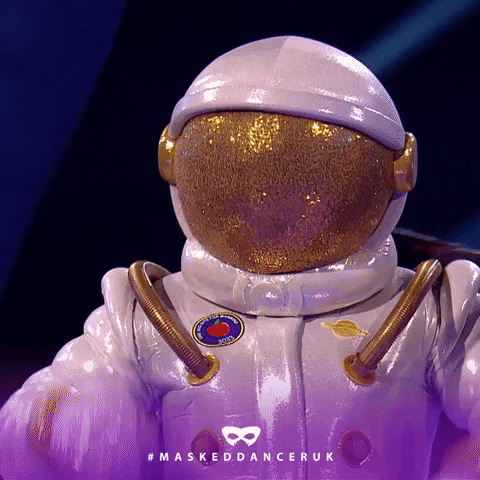 Space Dancing GIF by The Masked Singer UK & The Masked Dancer UK