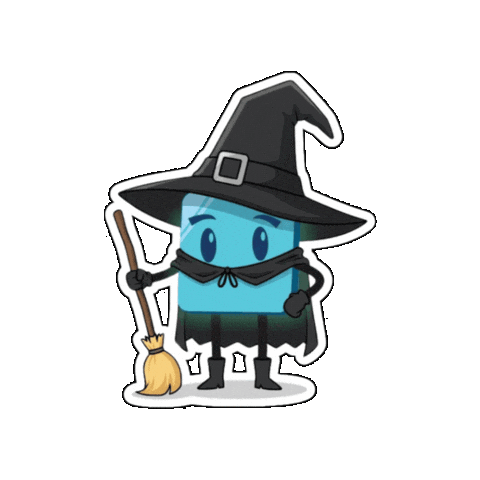 Witch Glass Sticker by Vitro
