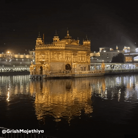Golden Temple Amritsar GIF by Grish Majethiya