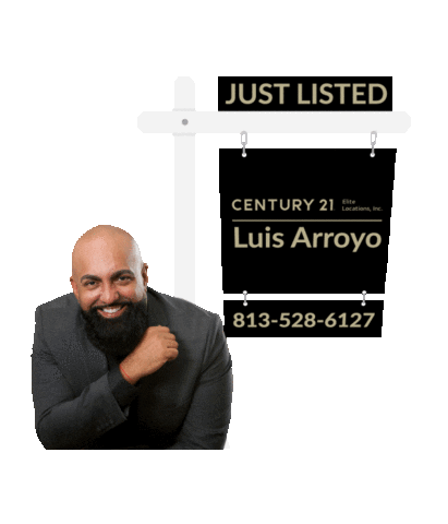 Luis Arroyo Sticker by Shila Ghademi Realtor