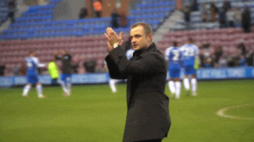 Shaun Maloney Applause GIF by Wigan Athletic