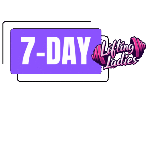 Freetrial Sticker by Lifting Ladies