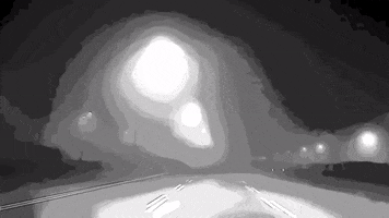 Driving Black And White GIF