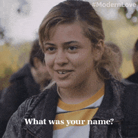 Relationship Introduction GIF by Modern Love