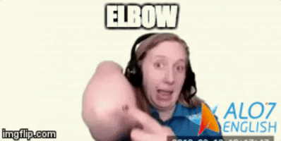 elbow total physical response GIF by ALO7.com