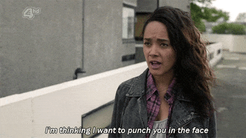 people punch anger in the face annoying people