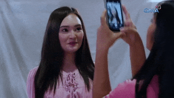 mika dela cruz selfie GIF by GMA Network