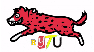 RYTU-LA los angeles hyena rytu rather you than us GIF
