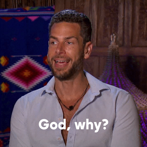 Confused Season 8 GIF by Bachelor in Paradise