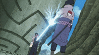 sasuke and naruto fighting gif