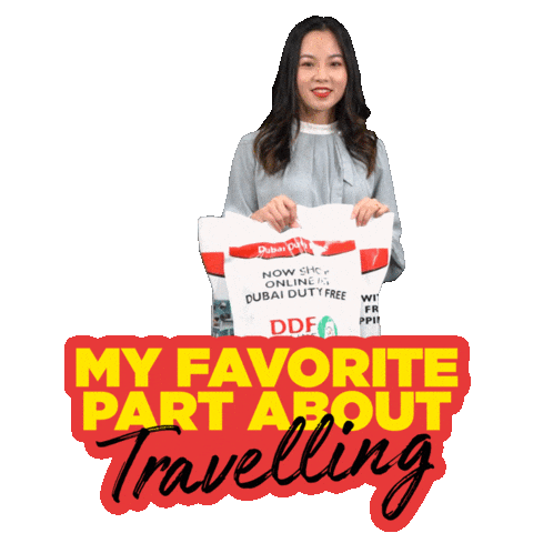 Dubai Duty Free Sticker