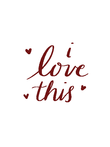 I Love This Sticker