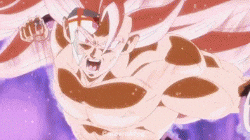 Goku Black Super Saiyan Blue Gogeta GIF