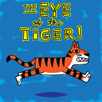 Eye Of The Tiger Running GIF by joeyahlbum
