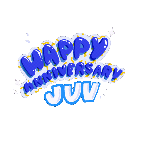 Celebrate Happy Anniversary Sticker by JUV Consulting