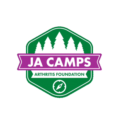Summer Camp Sticker by Arthritis Foundation