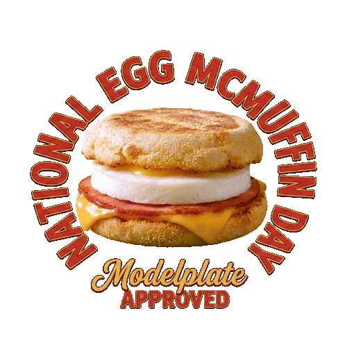 Breakfast Cheese Sticker by Model Plate