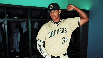 College Baseball Muscles GIF by USAO Drovers