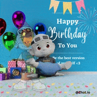 Happy Birthday GIF by Zhot
