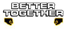 Better Together Team Sticker by Hunger Corp.