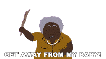 Go Away Kick Rocks Sticker by South Park