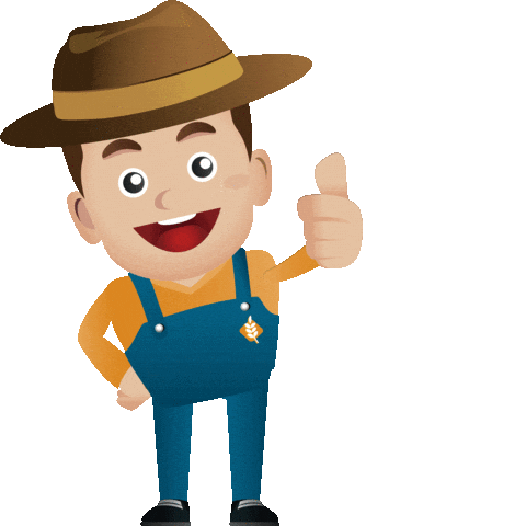 Fresh farmer Sticker