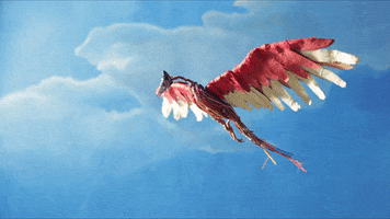 Flying Stop Motion GIF by caitdavis