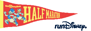 Half Marathon Rundisney Sticker by Disney Sports