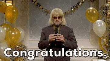 Snl Congratulations GIF by Saturday Night Live