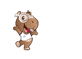 Baby Capivara Sticker by Lolly
