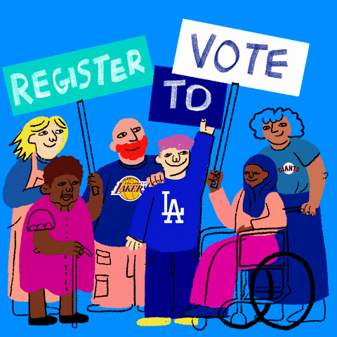 Voting Los Angeles GIF by #GoVote