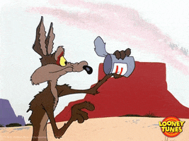 Hungry Wile E Coyote GIF by Looney Tunes